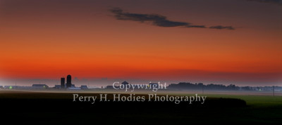 Farm Sunset